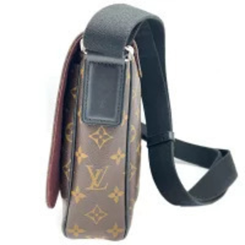 Louis Vuitton Bag District Macassar Shoulder Brown Monogram